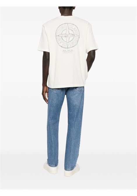 t-shirt 2100001 uomo avorio STONE ISLAND | L1S15 2100001 S0285V0093